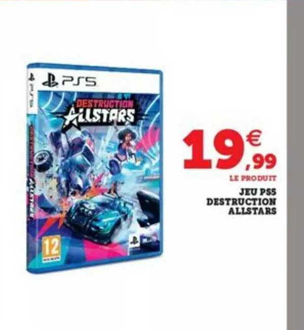 jeu ps5 destruction allstars
