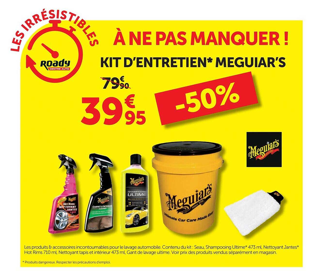 kit d'entretien meguiar's