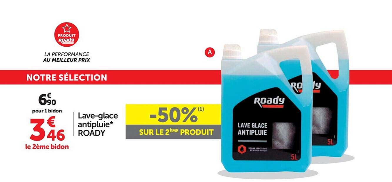 lave-glace antiipluie roady