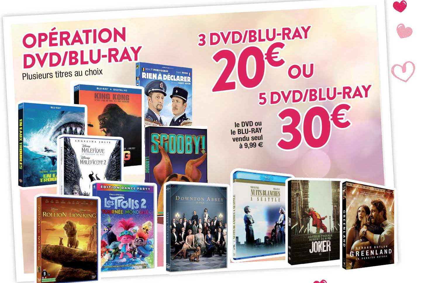 le dvd ou le blu-ray vendu seul