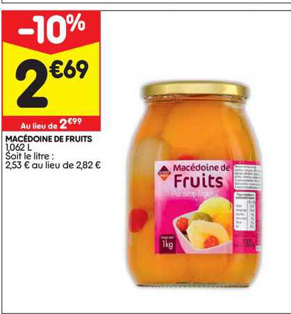 Macédoine De Fruits