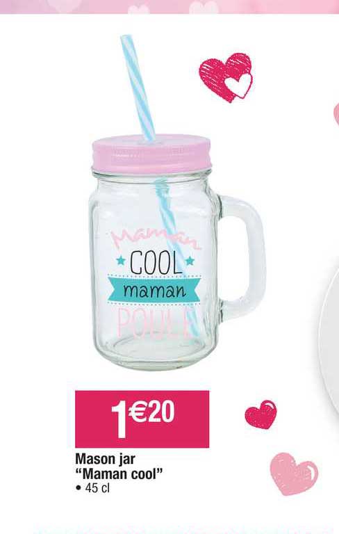 mason jar "maman cool"