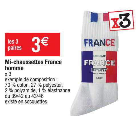 mi-chaussettes france homme