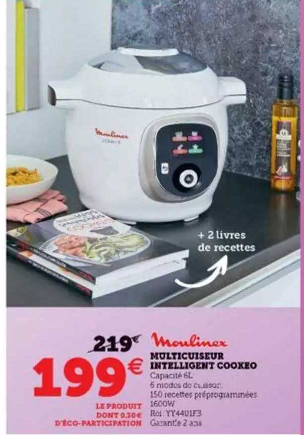 Multicuiseur Intelligent Cookeo Moulinex