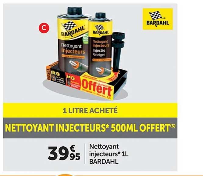 nettoyant injecteurs 1l bardahl