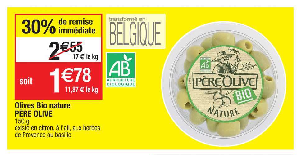 olives bio nature pere olive