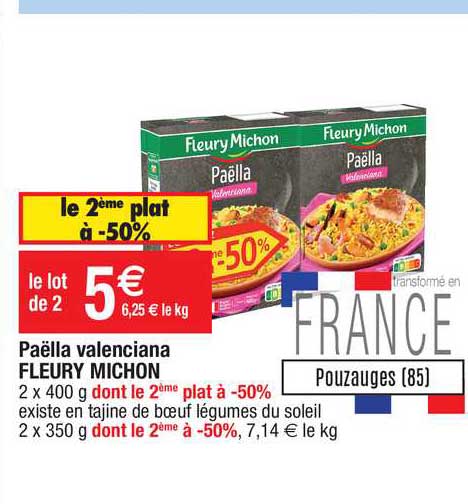 paëlla valenciana fleury michon