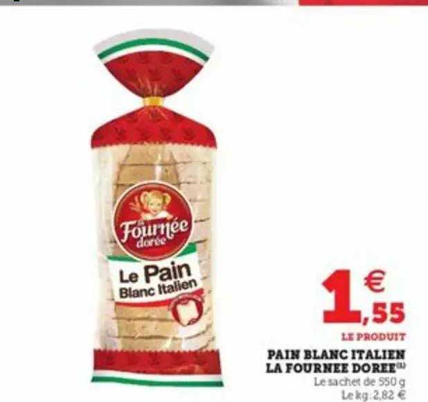 pain blanc italien la fournée dorée