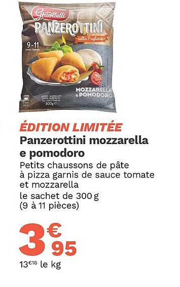 Panzerottini Mozzarella Pomodoro