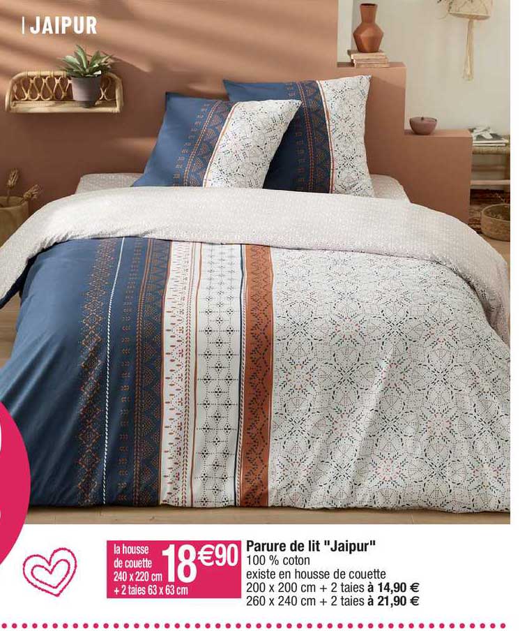 parure de lit "jaipur"