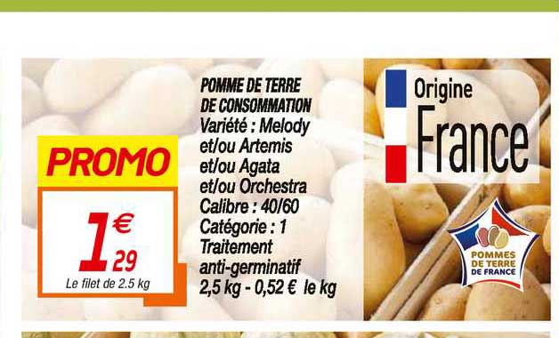 Pomme De Terre De Consommation