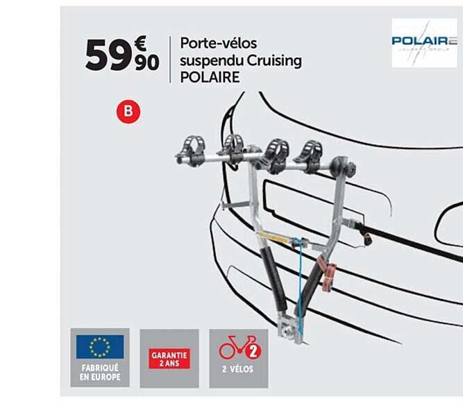 porte-vélos suspendu cruising polaire