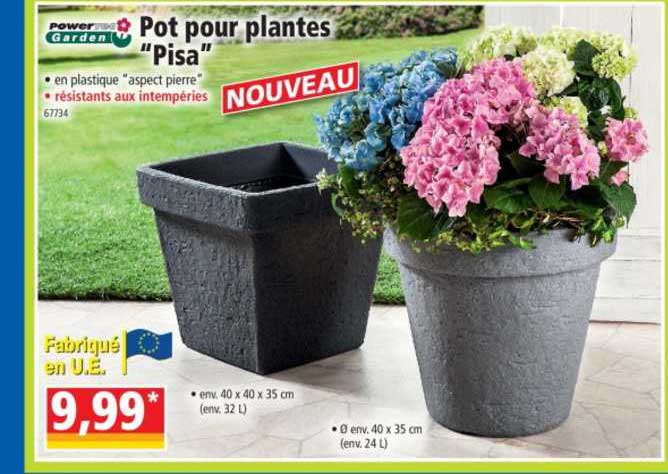 pot pour plantes "pisa"