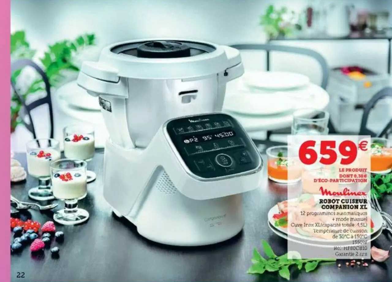 robot cuiseur companion xl moulinex