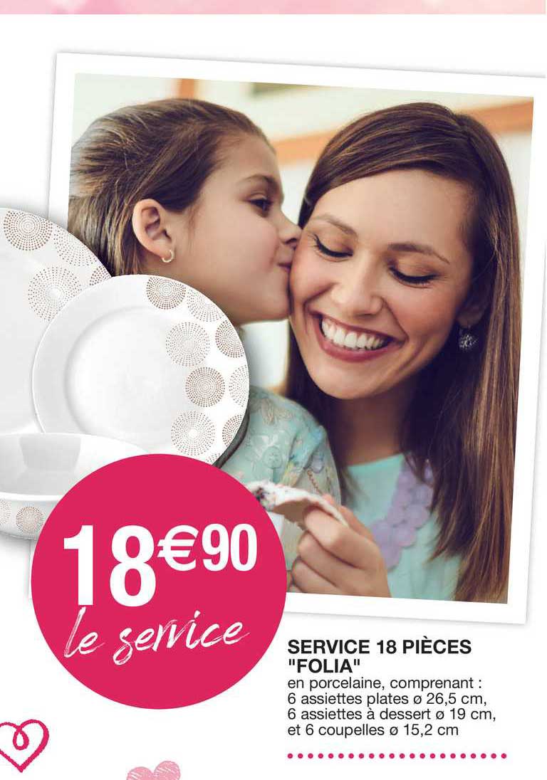 Service 18 Pièces "folia"