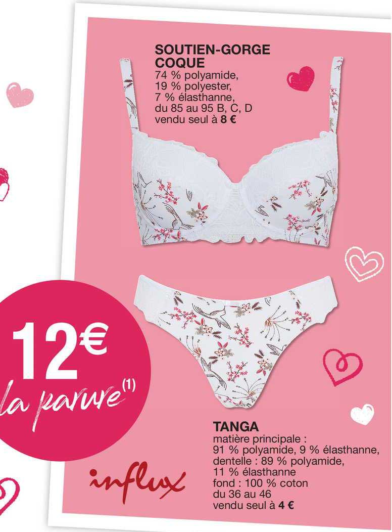 soutien gorge coque tanga