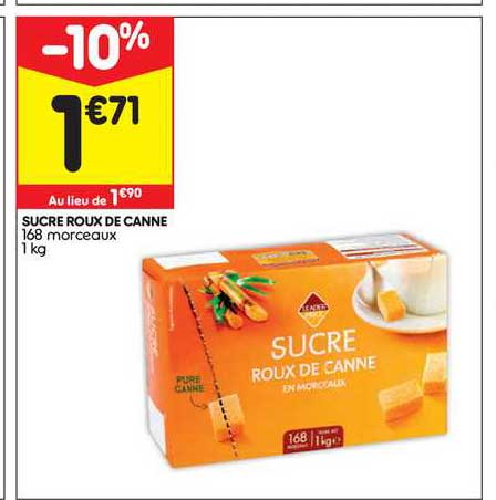 sucre roux de canne