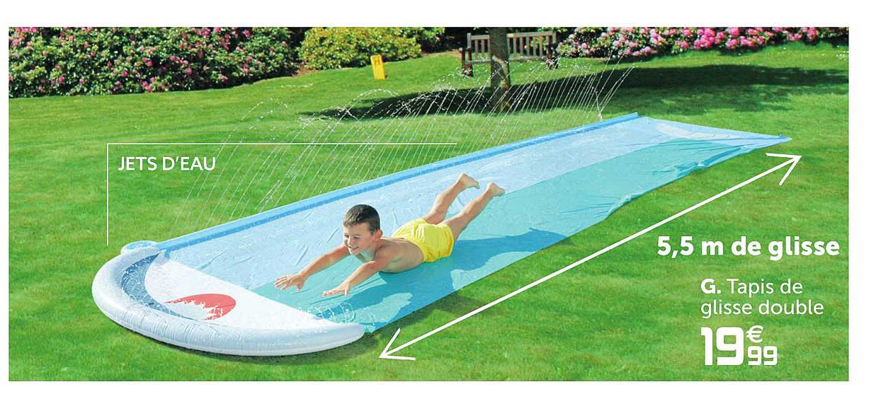 tapis de glisse double