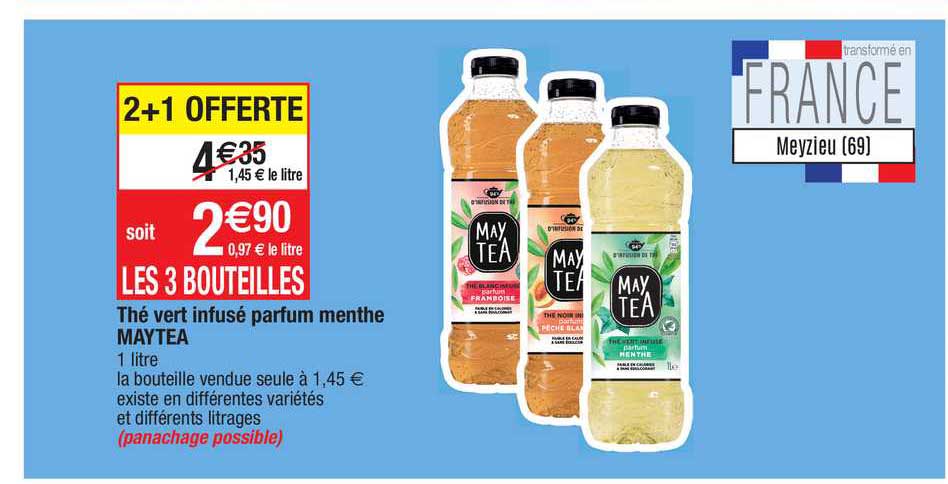 Thé Vert Infusé Parfum Menthe Maytea