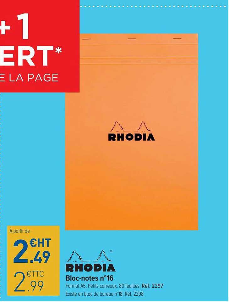bloc-notes n°16 rhodia