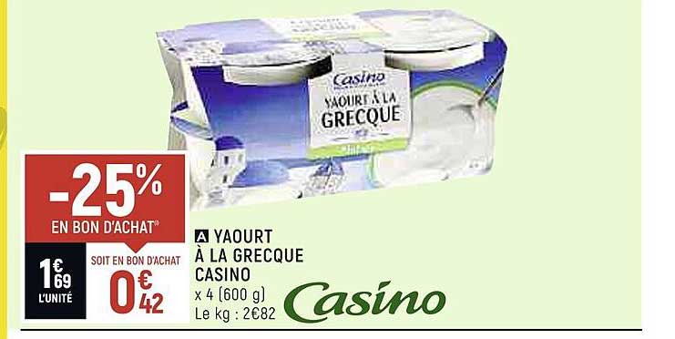 Yaourt à La Grecque Casino