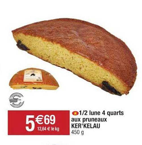 1-2 Lune 4 Quarts Aux Pruneaux Ker'kelau