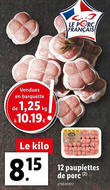 12 Paupiettes De Porc
