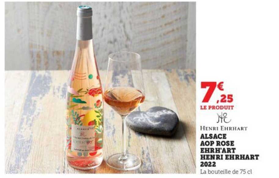 alsace aop rosé ehrhart henri ehrhart 2022