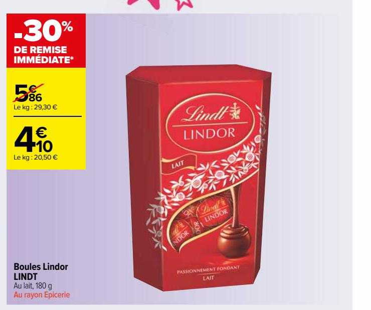 Boules Lindor Lindt