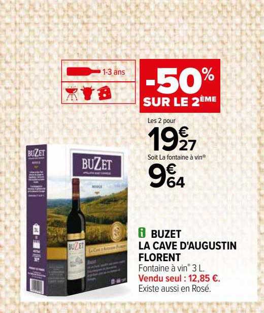 buzet la cave d'augustin florent