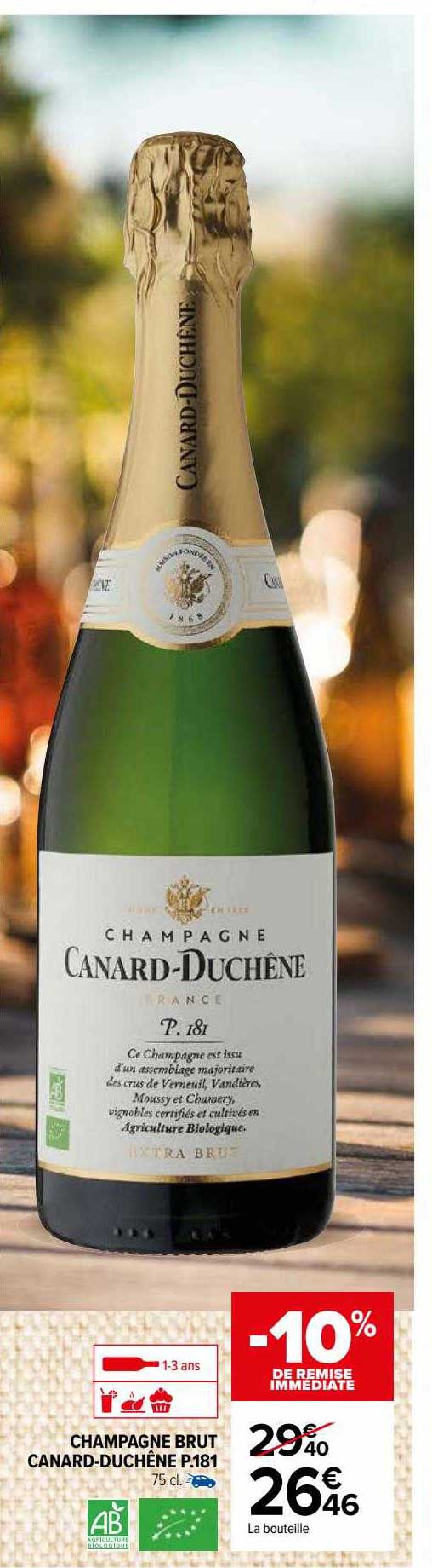 champagne brut canard-duchêne p.181