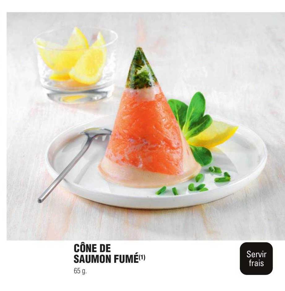 Cône De Saumon Fumé