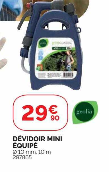 Dévidoir Mini équipé