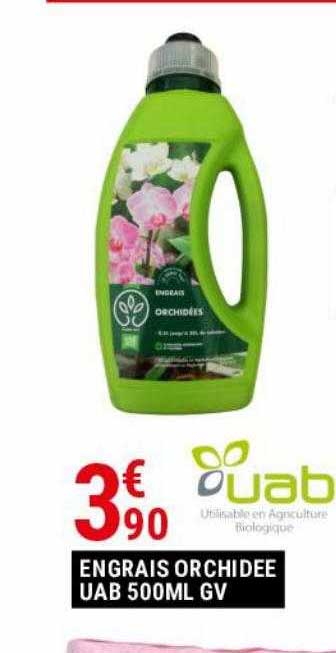 engrais orchidée uab 500ml gv