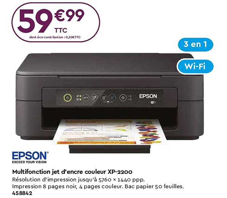 multifonction jet d'encre couleur xp-2200 epson