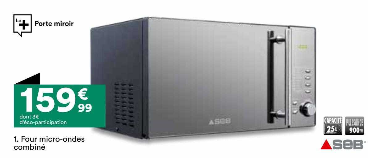 four micro-ondes combién seb