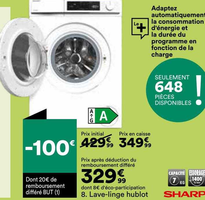 lave-linge hublto sharp