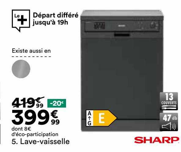 lave-vaisselle sharp