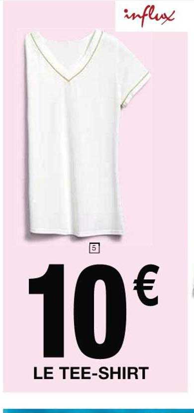le tee-shirt influx