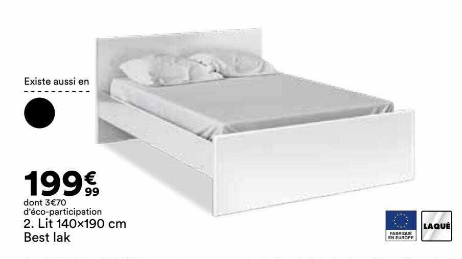 lit 140 x 190 cm best lak