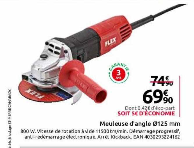 meuleuse d'angle ø125 mm flex