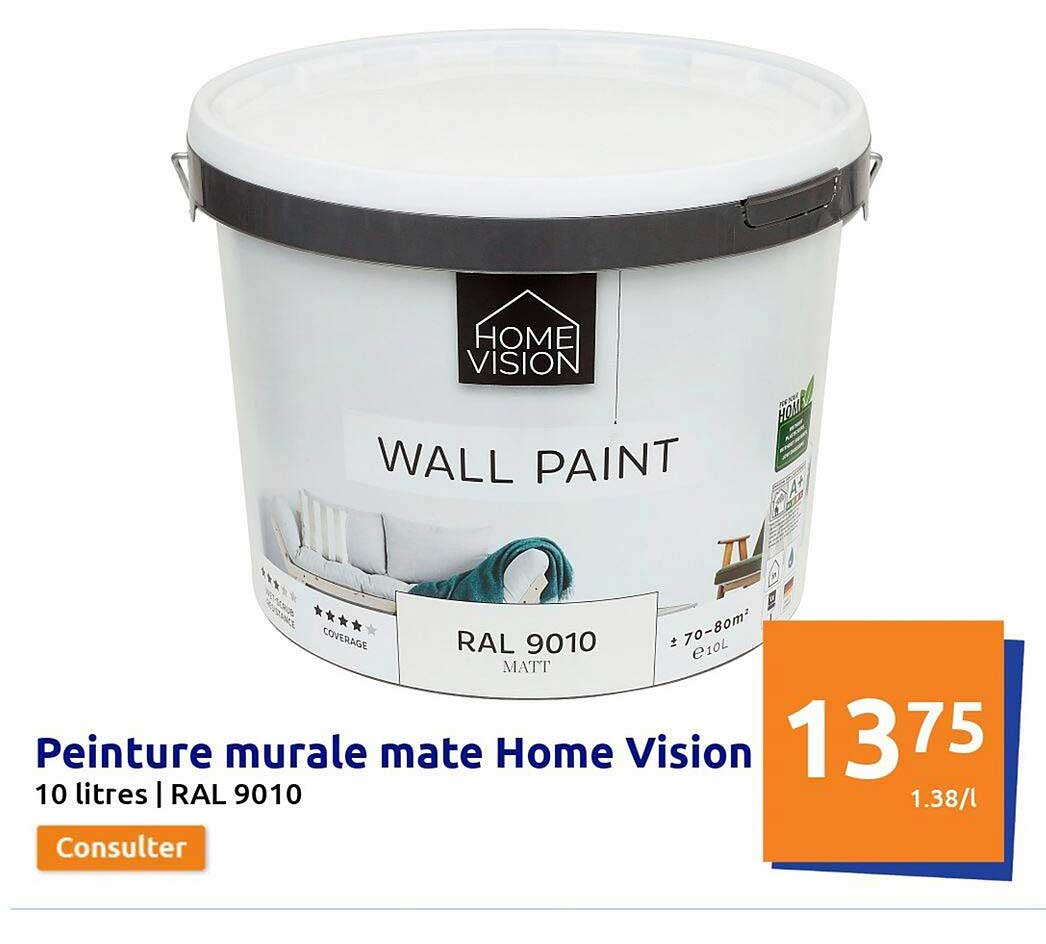 Peinture Murale Mate Home Vision