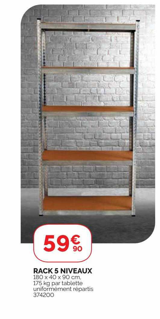 rack 5 niveaux