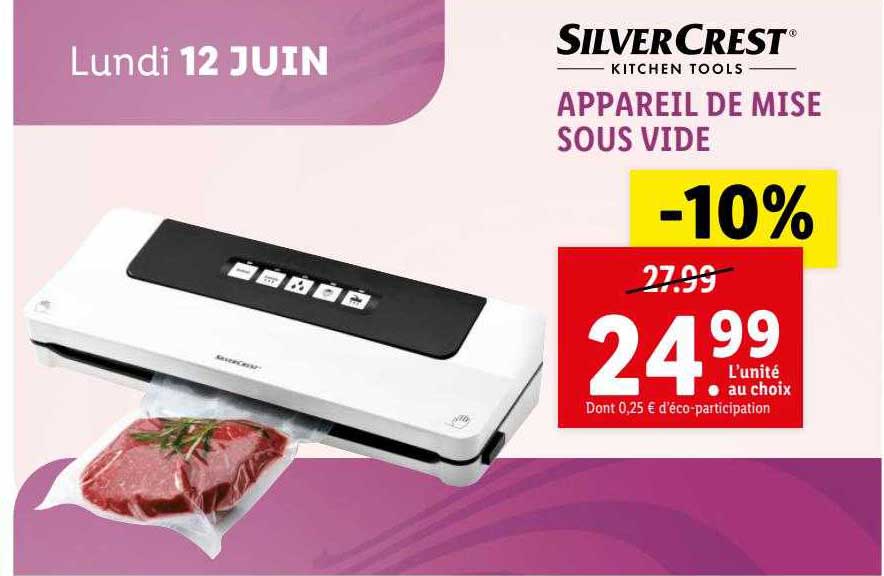 appareil de mise sous vide silvercrest