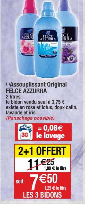 assouplissant original felce azzurra
