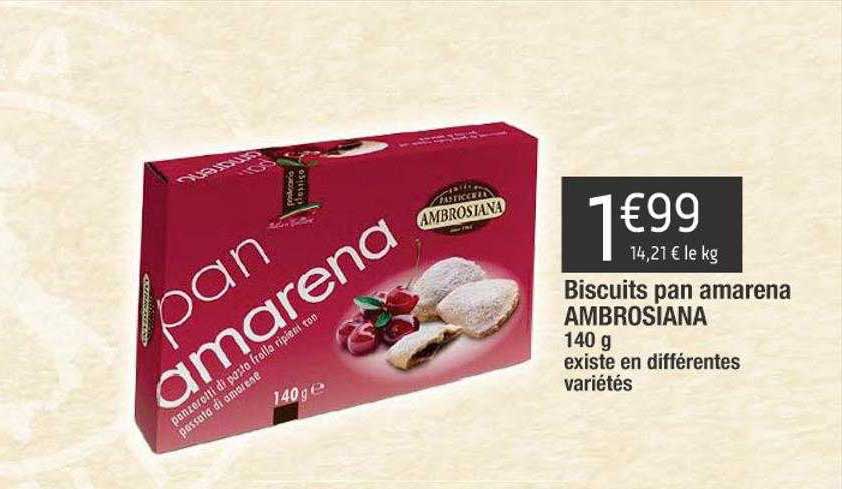 biscuits pan amarena ambrosiana