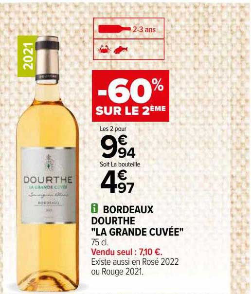 Bordeaux Dourthe "la Grande Cuvée"