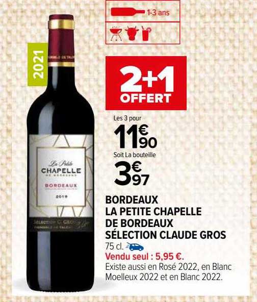 bordeaux la petite chapelle de bordeaux sélection claude gros