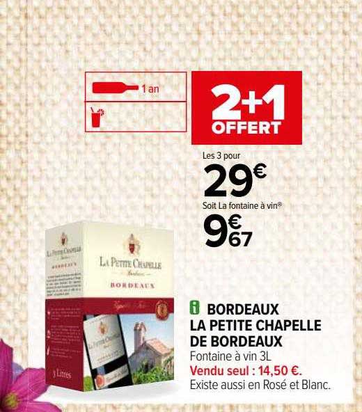 bordeaux la petite chapelle de bordeaux