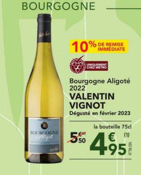 Bourgogne Aligoté 2022 Valentin Vignot